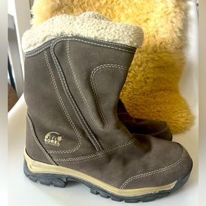 Sorel Waterfall waterproof suede boots